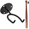 brooksnaji Schermo di supporto da baseball ad alta resistenza, scaffale montato a parete per palline da baseball e pipistrelli, organizer in metallo per attrezzature sportive