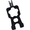 Tsophreniq Precisioni Lavorato Bike Tire Valving Remover Leggero Valving Extender Strumento Precisioni Interfacce filettate Bici Cores Extender