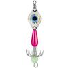ZMdooreasy Ami da pesca a forma di ombrello a forma di ombrello, con luci a LED, per polpi, senza ardiglione, perline che si illuminano al buio, lunghezza 8 cm, peso 5 g, in metallo e plastica, per attrezzatura