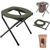Ultimate Camper-Comfort Toilet + 15 Biodegradable Toilet Bags - Accessori per Tenda