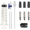 Kaeltsyn 60ml Biciclette Tubeless Sigillante per pneumatici Iniettori Bici da Strumento per iniezioni fluidi Kit riparazione pneumatici per bici da Riparazione Strumento per iniezioni