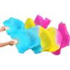 SDIUAKBV Ventagli di Danza Ventre Ventagli lunghi colorati Veli allunganti Ventaglio simile alla seta Puntelli for spettacoli teatrali portatile for danza del ventre da donna Per la performance(Color-08)