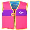 Generic Gilet da nuoto per bambini da 1 a 6 anni, con cinghia di sicurezza per imparare a nuotare, rosa acceso