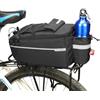 Generisch Borsa per portapacchi per bicicletta, in poliestere, 10 l, impermeabile, con cordino elastico e supporto per fanale posteriore, compatibile con e-bike, attrezzi e abbigliamento
