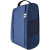 Generisch Borsa per scarpe da golf, con cerniera, portatile, impermeabile, unisex, per palestra, basket, sport, viaggi, attività all'aperto, auto, club, oggetti di valore, Nero , Siehe Beschreibung, Vedi
