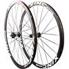 TUJISEK Set Di Ruote Per Bici Da Corsa Freno A Disco Cerchi In Lega Di Alluminio 700C Ruote Bici Anteriori E Posteriori QR 100mm/135mm Mozzi A 24 Fori Per Cassetta 7-12 Velocità