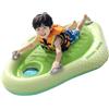 Generico Bodyboard Gonfiabili - Sdraio Ergonomico Spesso E Portatile | Tavola Da Surf Gonfiabile Con Maniglie | Per Bambine Spiaggia Giardino Bagni Di Sole Lago Estate Cortile Viaggio