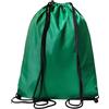 WFX Sacca da palestra con coulisse, 2 pezzi, sacca cordoncino, zaino polietilene, borsa nuoto, viaggi, spiaggia, scuola, vacanze, sport, bambini, ragazzi
