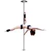 Laohucai Palo da Ballo per Uso Domestico - Palo da Ballo Professionale Regolabile in Altezza, Struttura Portatile e Rimovibile, modalità Rotante/statica, Supporta Fino a 200 kg(2.53-2.71m)