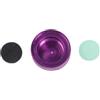 Gettimore Fine Tune Nut Manopola del Freno per DAIWA LEXA TW Casting Reel Manopola di Regolazione in Lega di Alluminio Diametro 22mm con Rondelle Rosso Viola
