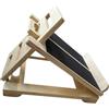 Okiyakusama Pedana Inclinata in Legno Antiscivolo con Livelli Regolabili per Un Allenamento di Equilibrio a Casa.