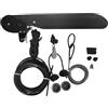 Genérico per pesca in kayak, accessorio in nylon resistente e portatile, set timone per barca da pesca, per esterni, spiaggia, mare, pesca a curricano, esplorazione, canoa e barca