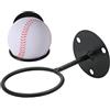 Generisch Supporto da parete per mazze da baseball, durevole e sicuro, organizer per baseball, softball, palline da golf, scaffale portaoggetti per mazze, porta attrezzature sportive