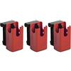 Ghost International Ghost Kit 3 Porta Caricatori per Tiro Dinamico Sportivo | 3 x PortaCaricatore Universale 360° Hybrid in ABS con Clip Rotativa | per Caricatori Bifilari ad Alta Capacità | Tiratori Destri o Mancini