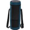 Bemonew Borsa termica per bottiglie Portaborraccia isolato da 1, 5 litri, tracolla regolabile, tessuto Oxford, blu