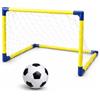 TK Gruppe Timo Klingler Porta da calcio per bambini e adulti, 120 cm x 80 cm, con rete e calcio, montaggio rapido e portatile, da giardino