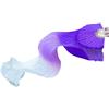 SDIUAKBV Ventagli di Danza Ventre 1PC 150 Centimetri di Lunghezza Extra Lungo Testa Galleggiante Doppio Lato Raso Fan Ballerino Pratica Imitazione Puntelli Ventagli Seta per la Performance(Color 6)