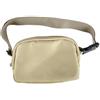 ZEACCT 1 Pezzi Mini Marsupio Unisex, Marsupio Tracolla Cinturino, Marsupio Impermeabile, Piccolo Marsupio Allenamento, Piccolo Marsupio Corsa, per Passeggiate, Escursionismo, Allenamento (Colore Nudo)