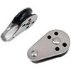 Generic Puleggia Singola in Nylon da 2 Pezzi, puleggia con Occhiello in Acciaio Inossidabile 304 for Yacht e Barche