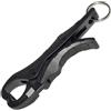 Generisch Pinze da pesca, pinze per pesci ad alta resistenza, robusto strumento per afferrare i pesci, comoda per pesca in acqua , in fibra di vetro e nylon, meccanismo di bloccaggio leggero, 36 g, 12,5 x
