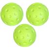Generic Palline da pickleball per interni, 3 palle da allenamento per pickleball, 74 mm per il riscaldamento, per interni ed esterni, fattorie,