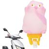 Generisch Statuetta per manubrio di bicicletta a forma di animale dei cartoni animati, accessorio decorativo per scooter per bambini, attività all'aperto, moto, auto, sport, casco da guida