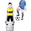 Generic Difensore di allenamento di calcio, gonfiabile sicuro, portatile e resistente, parete di pratica per portiere e difesa, per adulti, professionisti, principianti, bambini e