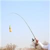 Kivivaka - Canna da pesca telescopica compatta, 15 m-2. Si ripiega fino a 32 cm, leggera, in fibra di vetro, adatta ai viaggi, colore: blu
