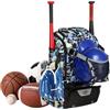 Générique Grande Rucksack - Borsa da Baseball, regolabile e leggero, con gancio a recinzione, borse per attrezzature Softball, per adolescenti, calcio, scuola, gioco, viaggio, pratica, allenamento,