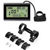 Caswynlife Kt-Lcd3 - Display per bici elettrica con pannello di controllo, schermo LCD impermeabile IP65 per motori Bafang, passo a 5 livelli, assistenza a piedi 6 km/h, connettore Higo a 5 pin verde