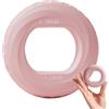 Generic Anello di presa manuale per allenare i muscoli del polso, anello di presa in silicone a doppia resistenza, allenamento professionale di presa del polso, pinza per allenamento della delle dita