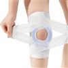 ZEPFJHE Ginocchiera per sport e fitness in fibra di poliestere copertura per ginocchio con comoda vestibilità manica da corsa