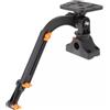 Tsophreniq Elettronico Fish Finder Mount Base Adapter Barche Trasduttore Braccio di Montaggio Sostituzione Kayak Fish Finder Piastra di Montaggio Kayak Piastra Kayak