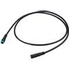 NiuLumea E-for Bike Display Prolunga Cavo & 5 Pin Maschio a Femmina Impermeabile Connettore 80cm Nero