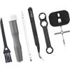 ZEPFJHE Kit di attrezzi per la riparazione e lo smontaggio dei mulinelli, include più strumenti per vari modelli di mulinelli e migliora l'efficienza, strumento professionale da pesca