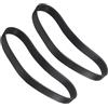 Kaeltsyn Cintura per tapis roulant Duty 240J I materiali in gomma nera garantiscono lunga durata Cintura da corsa per tapis roulant efficiente 8Peak 7Groove