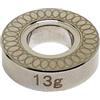 Generic Anello di bilanciamento per stecca da biliardo, viti di peso in acciaio , coda della piscina, anello di bilanciamento in acciaio , pezzo di ricambio per stecca da biliardo
