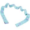 Generico Fascia elastica per esercizi, fascia elastica per fitness - Barella per gambe con 10 anelli - fitness per allenamento a casa, esercizi, pilates e ginnastica