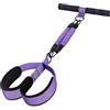 Générique Pedal Resistance Band - Pedal Puller, Multifunzionale Elastic Leg Trainer, Yoga Pedals Puller With Handle | Allenatore Manuale Corda Gamba | Maniglia Per Allenamento, Fitness, Ginnastica Domi
