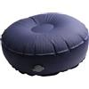 LUCKCDUO Balance Cuscino gonfiabile per yoga, per tempo libero, viaggi, fitness, pilates, allenamento di base, blu scuro (blu scuro)