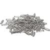 Kivivaka 100Pcs Amo da Pesce Spring Bait Feeder Lure Trap Tackle Accessori in Acciaio Inox Design Filo di Acqua Dolce Pesca In Acqua Salata S per M per L