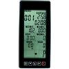 YobiLife Monitor per cyclette con scansione automatica per cyclette ellittica e vogatore, display per computer, tempo di velocità, distanza, calorie, nero
