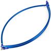 YTtkku Guadino Telaio di ricambio in lega di alluminio Telaio rotondo/triangolare Landing Dip Net Accessori per attrezzi da pesca Rotondo/Triangolare Sostituzione pieghevole in lega di alluminio Attrezzatura
