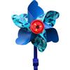 ZEPFJHE Bici da strada Luce Decorativa Luminoso Mulino A Vento Luce Bike Manubrio Girandola Decorazione Facile Installazione Manubrio Girandola Decorazione