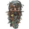 Generisch Cappello mimetico con motivo a foglie, copricapo mimetico traspirante, copertura completa per il viso, campeggio, escursionismo, bird watching, spettacoli teatrali, feste in maschera