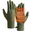 Generic Guanti da trekking da donna, antivento, per attività all'aperto, con touch screen, guanti in corda da arrampicata, per donne e uomini, per attività all'aperto, invernali, viaggi, campeggio, montagna