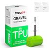 CYCLAMI Camere d'Aria TPU Gravel - Valvola Presta in Staccabile 45mm per MTB e Gravel - 700x32-47c -622 /MTB 29 - 1/4 Pezzi