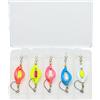 Hoppipola Trout Master - Esca spinner, 5 pezzi, 3 g e 4 g, in lega di zinco con grado di riflessione per pesca alla trota in fiumi, laghi e ruscelli