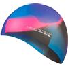 Aqua Speed Bunt Cuffia di Bagno + Piccolo Asciugamano in Microfibra | Colorato | Silicone | Cappellino di Nuoto | 04. colorato / 80