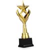 Abaodam Coppa Design Unico e Finitura Lucida a Forma di Stella a Cinque Punte in Plastica Dorata Coppa Premiazione Versatile per Vacanze Estive e Festa Scuola Decor